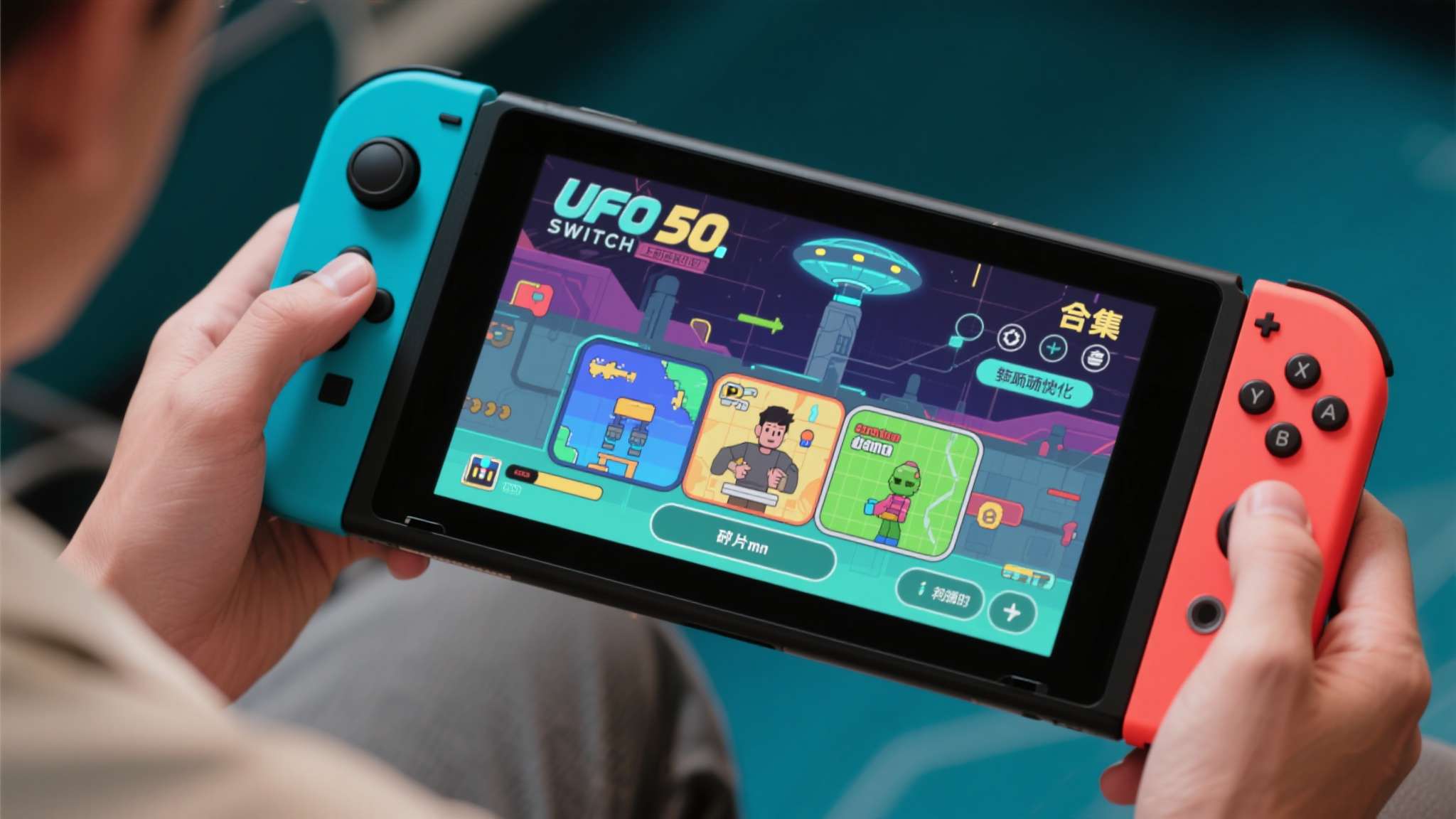 Switch版本的《UFO 50》并非简单移植，开发团队针对掌机模式进行了专项优
